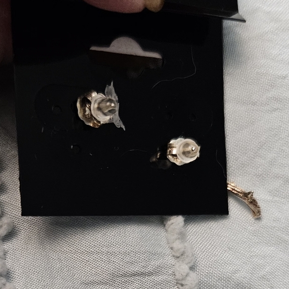 Elegant Silver 925 Branch Earrings - Picture 2 of 6